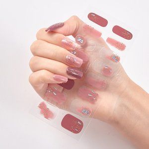 6 sheets for $20 Nail Wrap Strip Sticker - GL011